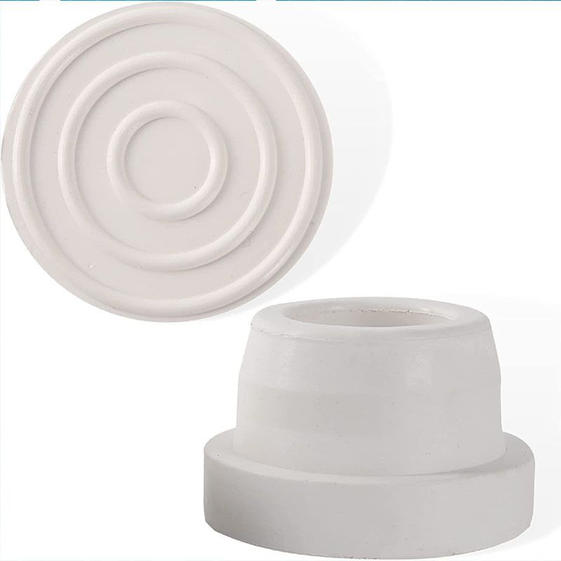 2x Outside Pool Ladder Bumpers For Inground Pool Ladder Rubber End Caps For Standard Swimming Poo