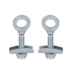 2PCS Bicycle Chain Adjuster Adjustable Chain Buckle Bicycle Wheel Fixing Button Zipper Chain Tensioner Chain Adjuster Suitable