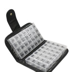 One-Day-At-A Time Pill Planner │ Medication and Vitamin Organizer│ Includes Carrying Case (Large), Clear,