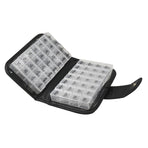 One-Day-At-A Time Pill Planner │ Medication and Vitamin Organizer│ Includes Carrying Case (Large), Clear,