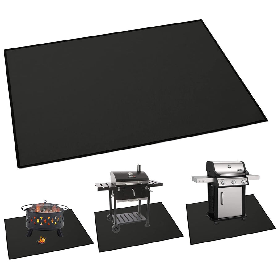 39*60 in Fire Pit Mats Protects Decks and Patios, Fireproof Grill Pad for Outdoor Grill, Durable and Portable