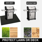 39*60 in Fire Pit Mats Protects Decks and Patios, Fireproof Grill Pad for Outdoor Grill, Durable and Portable