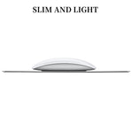 Aluminum Mouse Pad with Non-Slip Rubber Base and Micro Sand Blasting Alloy Surface for Fast and Accurate Control