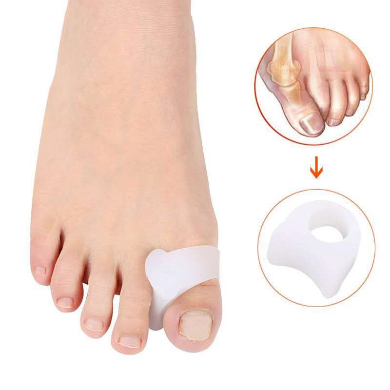 2 pairs Toe Spacers to Restore Toes to Their Original Shape, Toe Separators Toe Spreaders Toe Straightener