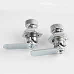 Mailbox Lock,Letter Post Box Lock,2Pcs Keyed Storage Lock, Cylinder MS403-A Button Lock Cam Cabinet Locks for Distribution Box