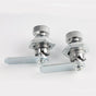 Mailbox Lock,Letter Post Box Lock,2Pcs Keyed Storage Lock, Cylinder MS403-A Button Lock Cam Cabinet Locks for Distribution Box