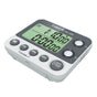 Digital Dual Kitchen Timer, Cooking Timer, Dual Count Up ＆ Down Timer with Magnetic Back, Large Display, Adjustable Volume