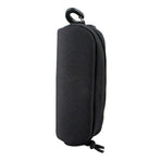Tactical Glasses Case Glasses Pouch. Portable Eyeglasses Cases Eyewear Box. Eyeglass Case with Clip （black）