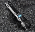 Rechargeable Flashlights,Lumens Flashlight,Tactical Flashlight with Zoomable,Super Bright Waterproof Flashlights for Emergencies
