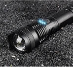 Rechargeable Flashlights,Lumens Flashlight,Tactical Flashlight with Zoomable,Super Bright Waterproof Flashlights for Emergencies