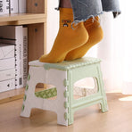 Collapsible Stool Footstool Simple Folding Stool Home Foldable Stool Practical Folding Stool Home Folding Stool Portable（2pcs）