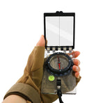 Lightweight Orienteering Baseplate Compass for Hiking, Backpacking, and Survival Navigation | Professional Grade Compass