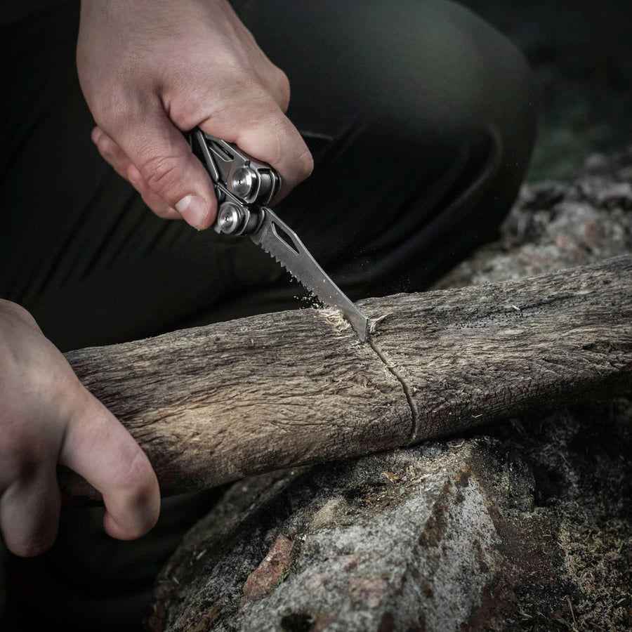 Multitool Pliers Pocket Knife Camping Hiking Gear Multitool Knife Multi Tool Saw Scissors Wire Cutter Stripper Screwdrivers Bottle