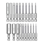 Efficient & Easy To Use Set Versatile 20pcs/set Bit Set With Long Lasting Plating & Low Magnetic Force Bit Set
