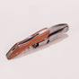 Professional Wine Opener Keys Natural Wood Handle Double-Hinged Stainless Steel Screw Beer Bottle Corkscrew