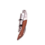 Professional Wine Opener Keys Natural Wood Handle Double-Hinged Stainless Steel Screw Beer Bottle Corkscrew