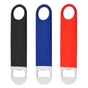 3 Pack Heavy Duty Stainless Steel Flat Bottle Opener, Solid Beer Openers, 7 inches Red, Black, Blue