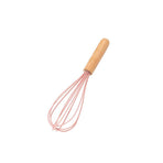 Wooden Handle Manual Kitchen Whisks for Cooking, Classic Balloon Egg Beater Whisks, Suitable for Blending,
