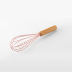 Wooden Handle Manual Kitchen Whisks for Cooking, Classic Balloon Egg Beater Whisks, Suitable for Blending,