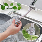 Sink Faucet Extender, Kitchen Sink Faucet 360° Rotatable Sprayer Attachment Anti Splash Water Saving Tap Kitchen Sink