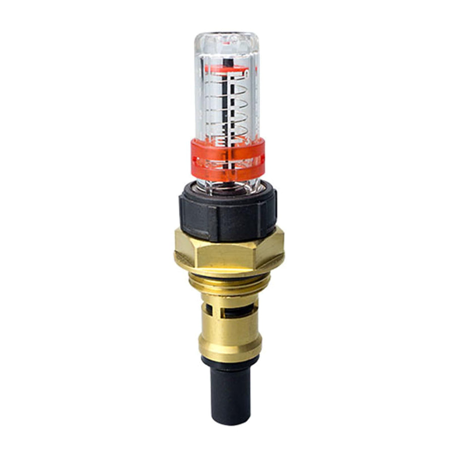 Adjustable Flows Meter Visualized Temperature Control Water Distributor Valves Brass For Underfloor Heating Water Distributor