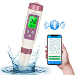 4-in-1       Meter/Salinity Tester Digital,Meter for Water Accuracy, for Drinking Swimming Pool Hydroponic Aquarium
