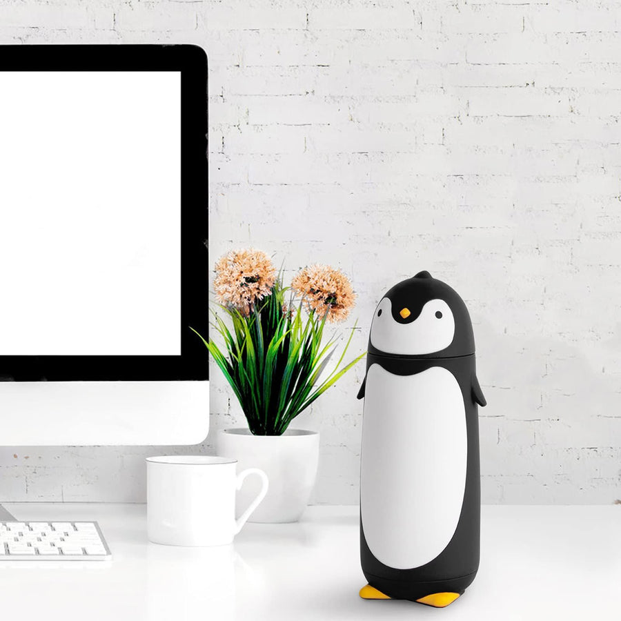 Penguin Stainless Steel Vacuum insulated tumblers Travel Mug Tea Water Bottle Coffee Flask High-Quality Material and Durable
