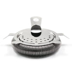 Cocktail Strainer Stainless Steel Bar Strainer Professional 4 Prong Strainer with 100 Wire Spring SAFE MATERIAL
