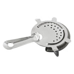 Cocktail Strainer Stainless Steel Bar Strainer Professional 4 Prong Strainer with 100 Wire Spring SAFE MATERIAL