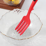 Flatware Forks Cooking Utensils Multi-Function Spaghetti Server Silicone Fork Salad Forks Whisking Serving Party Fruit Dessert