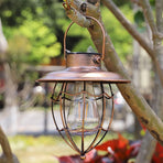 Lawn Lamp Vintage Lantern Hanging Solar Lamp Wall Sconce Vintage Garden Lanterns Bulb Lights Outside Wall Lights Outdoor Solar