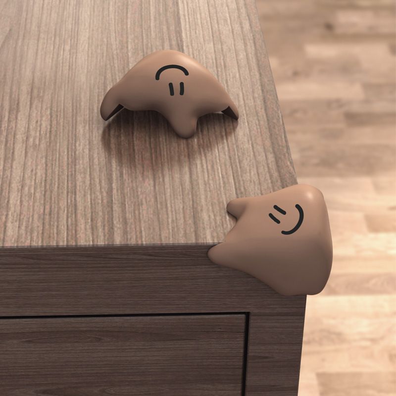 4 pc Furniture Corner Protector, Corner Protector for Baby,Silicone Material Sharp Furniture Anti-Collision Device