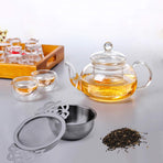 Tea Strainers with Drip Bowls,Loose Leaf Tea Strainers with Double Winged Handles Extra Fine Mesh Tea Infuser Brew Loose Leaf Tea