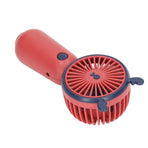 Stay Cool Anywhere with our Portable Handheld Fan - Cute Animal Horn Design USB Rechargeable & Battery Operated Fan for Travel