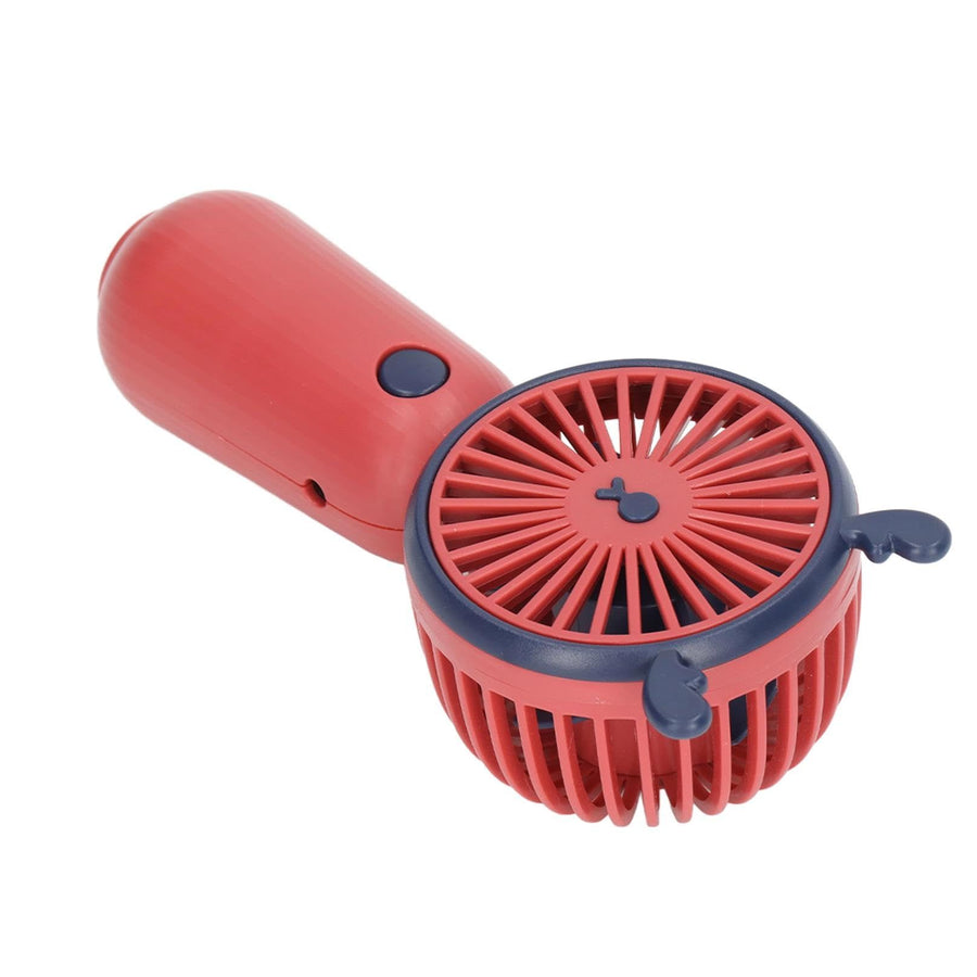 Stay Cool Anywhere with our Portable Handheld Fan - Cute Animal Horn Design USB Rechargeable & Battery Operated Fan for Travel