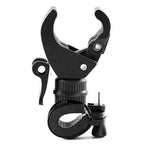 2 Pcs Bike Flashlight Mount Holder Universal Bicycle Flashlight HolderRotation Bike Flashlight Clip Adjustable Clamp Headlight
