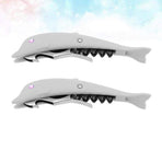 Can Opener Bottles, Beer Bottle Opener Red Wine Bottle Opener Multi-Function Bottle Opener Tool (Dolphin 2pcs)