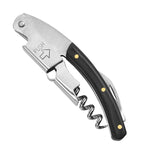 Manual Wine Corkscrew Pine Wood Handle Corkscrew and Foil Knife, Multifunctional One-piece Waiter Corkscrew, Mostly Used