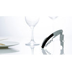 Manual Wine Corkscrew Pine Wood Handle Corkscrew and Foil Knife, Multifunctional One-piece Waiter Corkscrew, Mostly Used