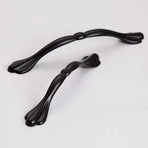 Cabinet Hardware Handle Pull - Furniture Handle for Kitchen Cupboard Door Bow Shape Dresser Bathroom Wardrobe Hardware Knobs（2pcs）