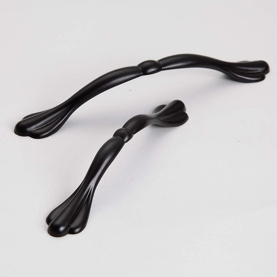 Cabinet Hardware Handle Pull - Furniture Handle for Kitchen Cupboard Door Bow Shape Dresser Bathroom Wardrobe Hardware Knobs（2pcs）