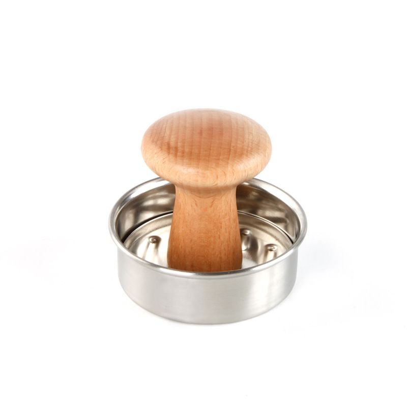Hamburger Press, Stainless Steel Burger Press Hamburger Maker, Hamburger Patty Maker, Non Stick Hamburger Mold for Easily