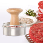 Hamburger Press, Stainless Steel Burger Press Hamburger Maker, Hamburger Patty Maker, Non Stick Hamburger Mold for Easily