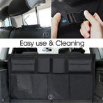 Car Trunk Organizer, Backseat Hanging Organizer with Large Storage Bag Super Capacity -Trunk Organizer