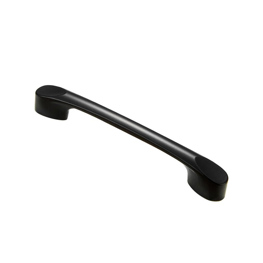 Matte Black Handle Modern Style Zinc Alloy Handle Stainless Steel Drawer Handle Kitchen Bedroom Bookcase Dressing