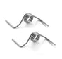 French Door Refrigerator Spring For Compatible With Models RF267AFWP RF267HERS RF268ABBP RF268ABPN RF268ABRS RF268ABWP-2pcs