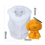 Silicone Mold Candle Silicone Stencil Easy to Clean DIY Creatives Template For DIY Candle Soap Chocolate