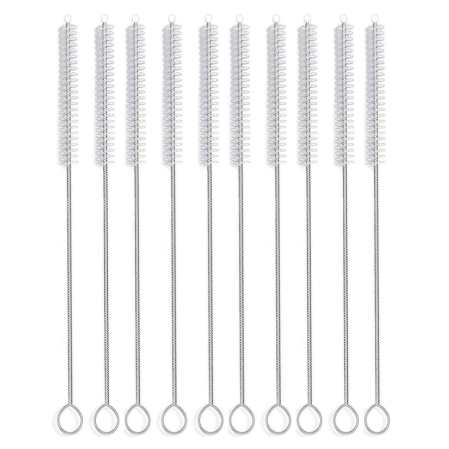 Pipe Cleaners, Extra Long Straw Brush for Sippy Cup, Water Bottle and Tubes, Drinking Straw Cleaning Brush Set 10 Pack