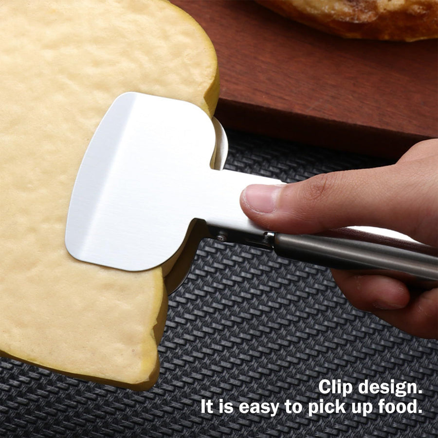 Stainless Steel 3-in-1 Pizza Cutter, Multi-function Cutter, Sandwich Skiving Machine, Rust Resistant, Comfort Handle, Thumb Guard
