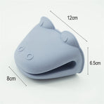 Oven Mitt 1Pc Silicone Kitchen Barbecue Gloves Heat Resistant Pliers Insulation Non Stick Anti-Slip Support Cooking Baking